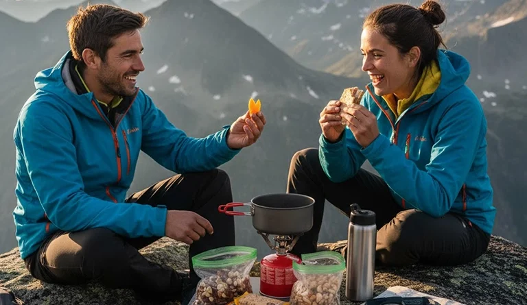 لیست غذاهای مناسب و سبک برای کوهنوردی.